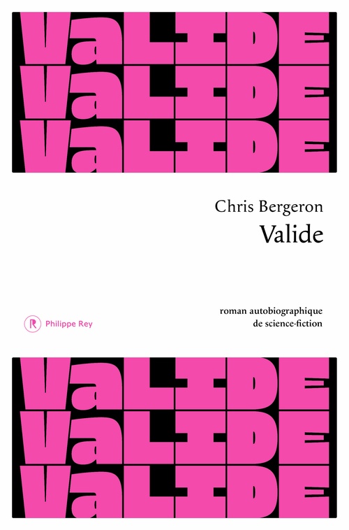 ebook cover of Valide, by Chris Bergeron