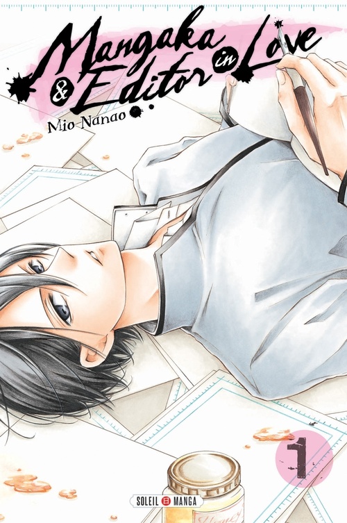 Couverture ebook de Mangaka and Editor in Love T01, de Mio Nanao