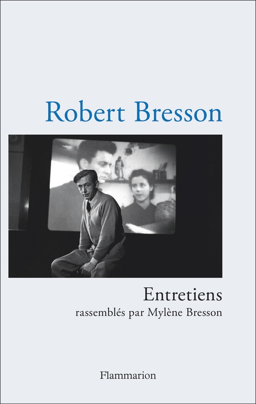 ebook cover of Entretiens, by Robert Bresson