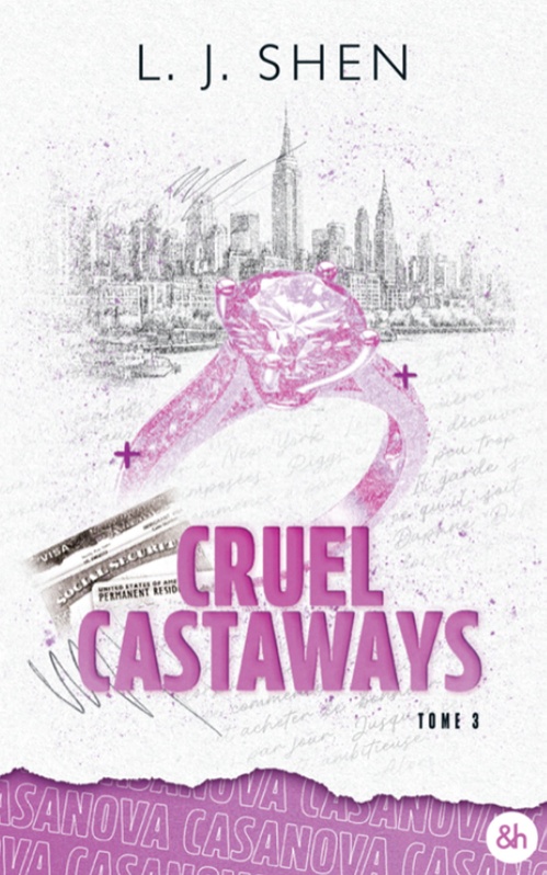 ebook cover of Cruel Castaways - # 3 Casanova, by L.J. Shen