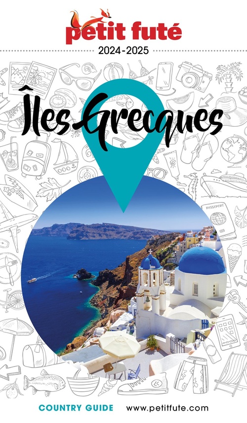 ebook cover of Guide Iles Grecques 2024 Petit Futé, by Collectif petit futé