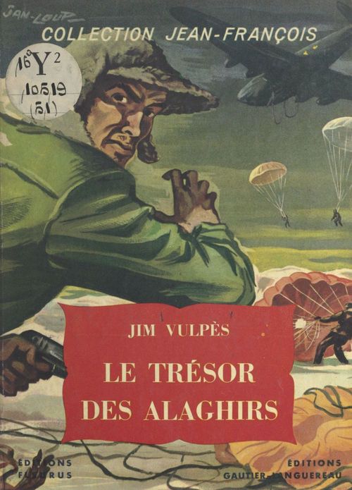 Couverture ebook de Le trésor des Alaghirs, de Jim Vulpes