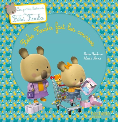 Couverture ebook de Bébé Koala fait les courses, de Nadia Berkane