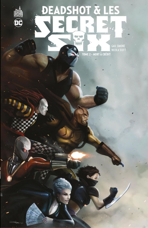 Couverture ebook de Deadshot & les Secret Six - Tome 2 - Mort à crédit, de Gail Simone, Nicola Scott