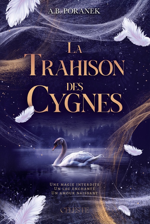 ebook cover of La trahison des cygnes, by A.B. Poranek