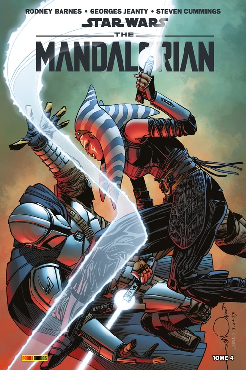 ebook cover of Star Wars : The Mandalorian T04, by Rodney Barnes