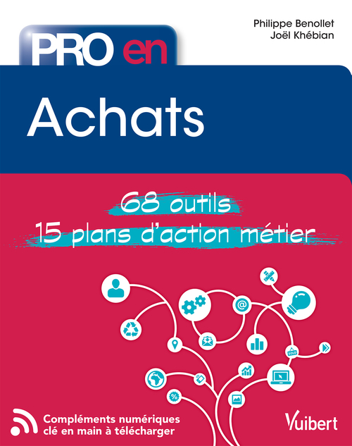 Couverture ebook de Pro en Achats, de Philippe Benollet, Joël Khébian