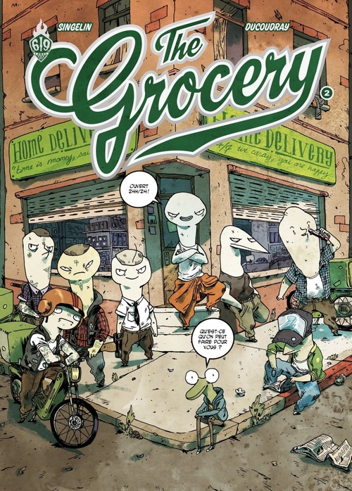 Couverture ebook de The Grocery - Tome 2, de Aurélien Ducoudray, Guillaume Singelin
