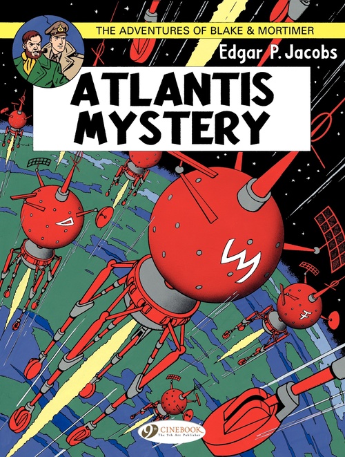 Couverture ebook de Blake & Mortimer - Volume 12 - Atlantis Mystery, de Edgar Pierre Jacobs