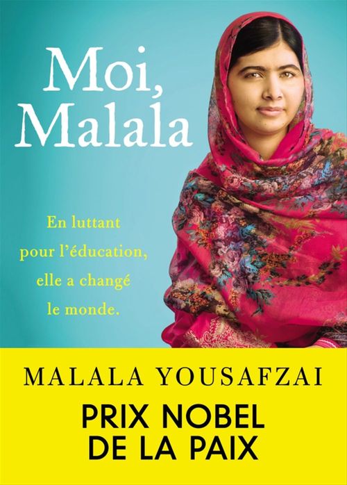 ebook cover of Moi, Malala, by Patricia Mccormick, Malala Yousafzai