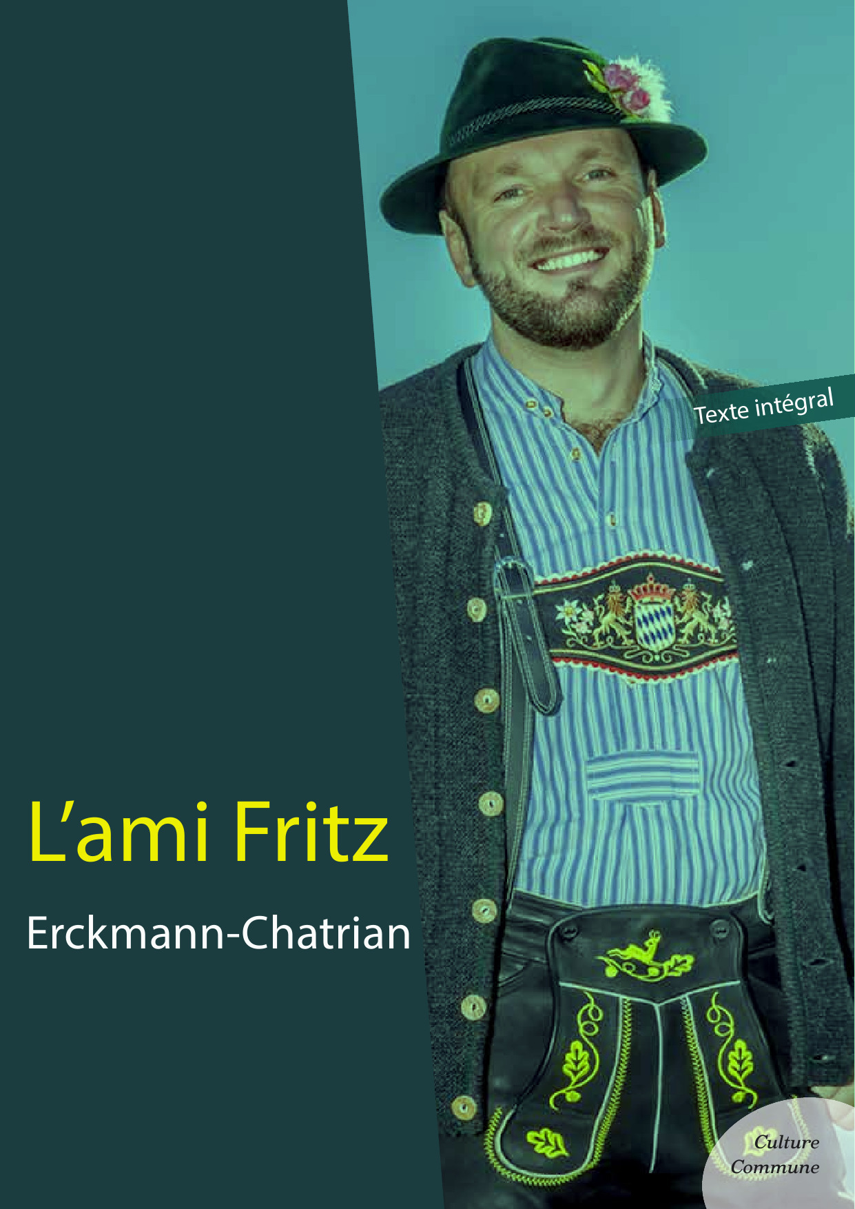ebook cover of L'ami Fritz, by Erckmann-Chatrian