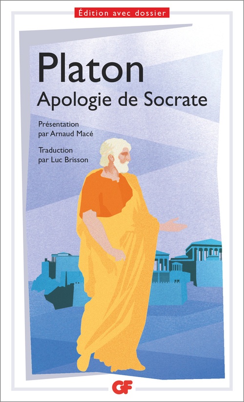 Couverture ebook de Apologie de Socrate, de Platon