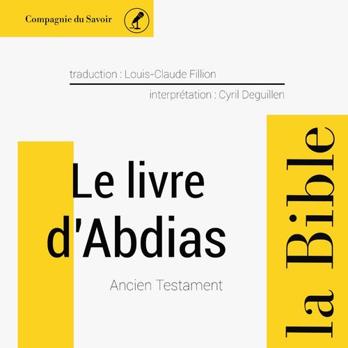 audiobook cover of Le Livre d'Abdias, by Anonyme