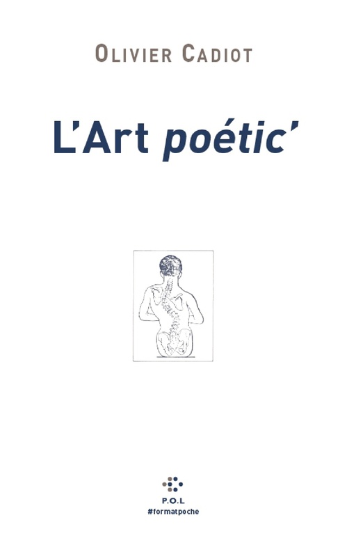 Couverture ebook de L'Art Poetic, de Olivier Cadiot