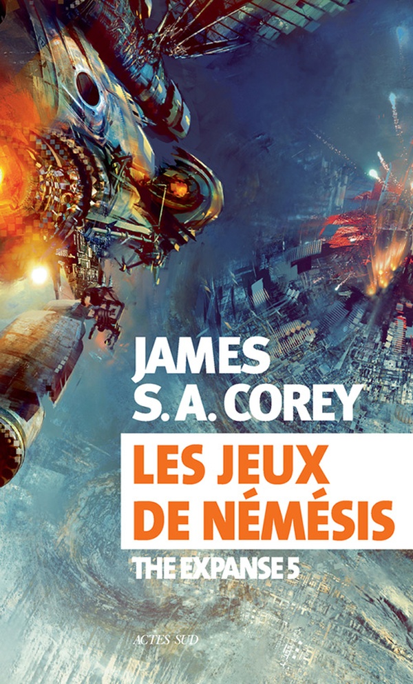Couverture ebook de Les jeux de Némésis, de James S. A. Corey