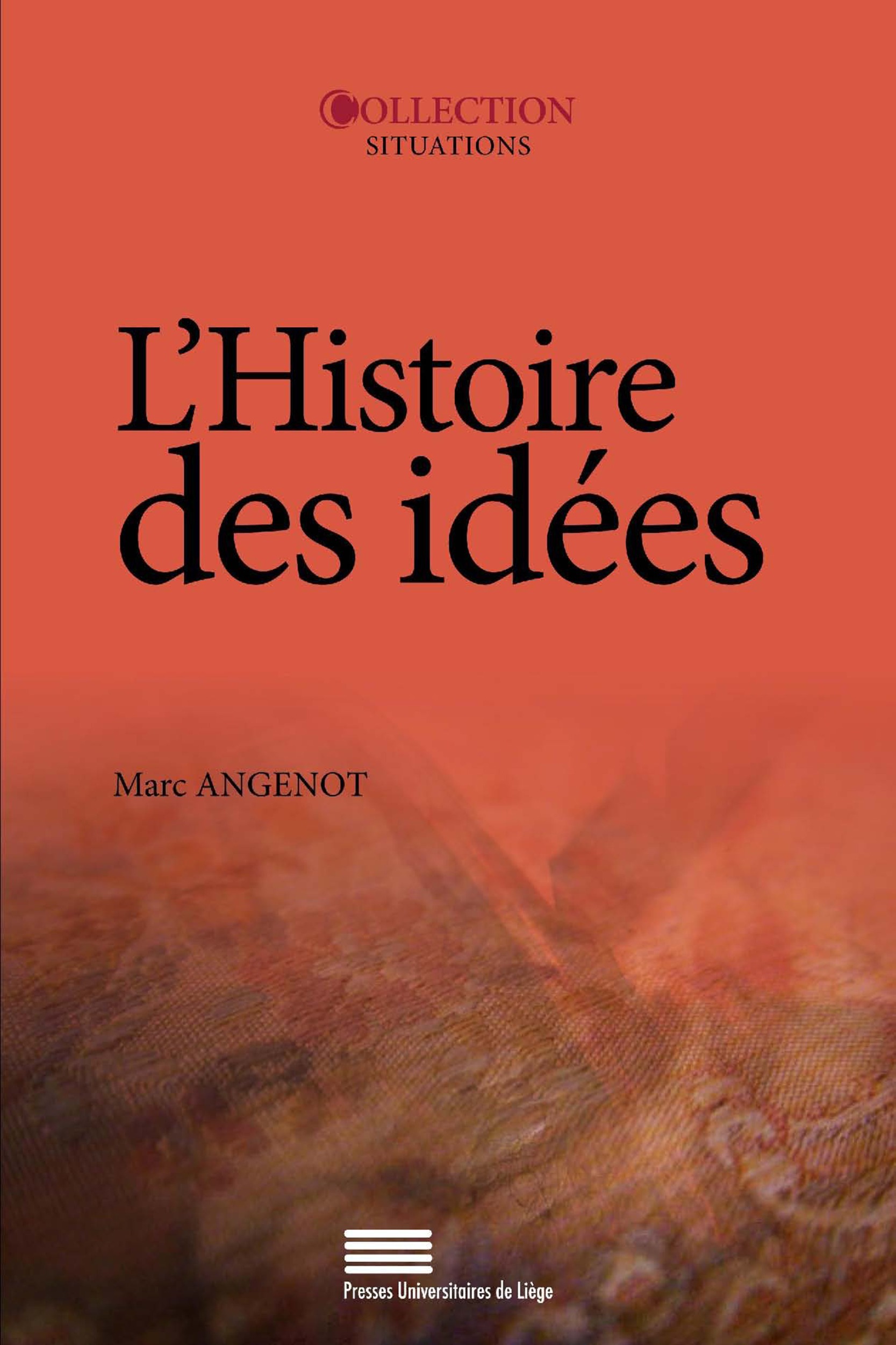 Couverture ebook de L´histoire des idées, de Marc Angenot
