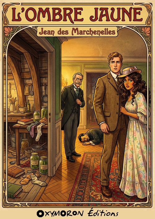 Couverture ebook de L'Ombre Jaune, de Jean Des Marchenelles