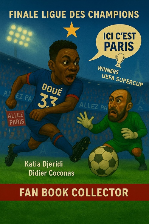 ebook cover of Les légendes mythiques du PSG .... en caricature, by Katia Djeridi