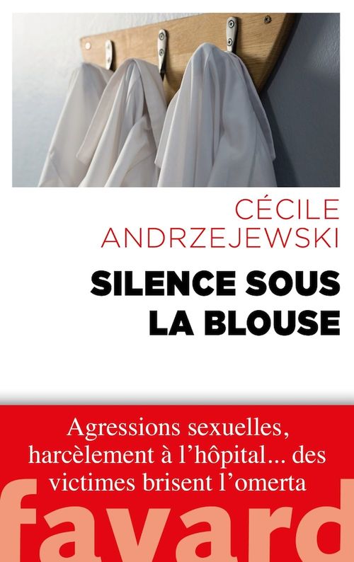 ebook cover of Silence sous la blouse, by Cécile Andrzejewski