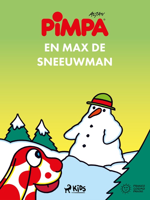 Couverture ebook de Pimpa - Pimpa en Max de sneeuwman, de Altan