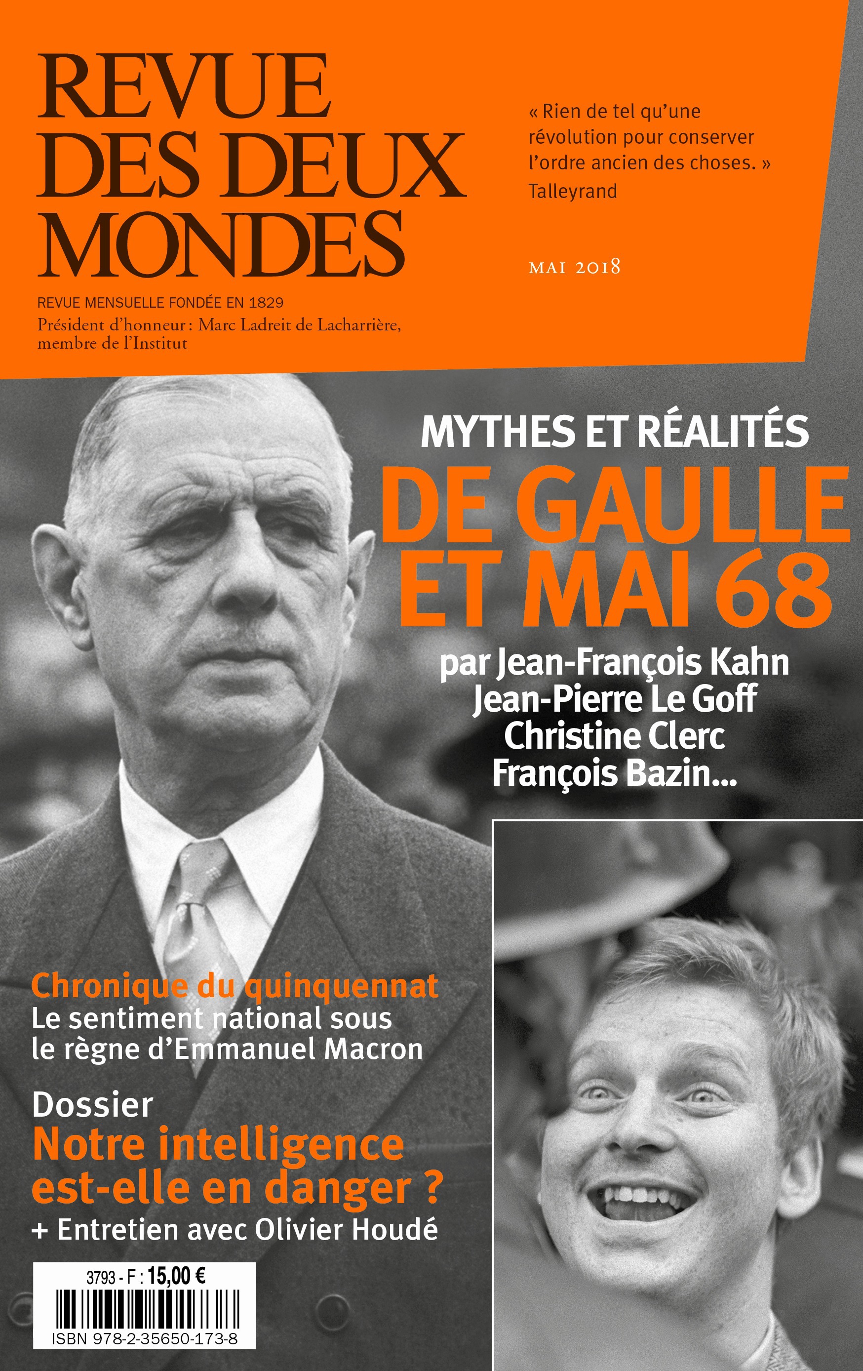 ebook cover of Revue des Deux Mondes mai 2018, by Revue Des Deux Mondes