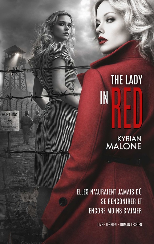 Couverture ebook de The Lady in Red (livre lesbien, roman lesbien) - Romance historique - slow burn, de Kyrian Malone, Livre Lesbien - Steditions
