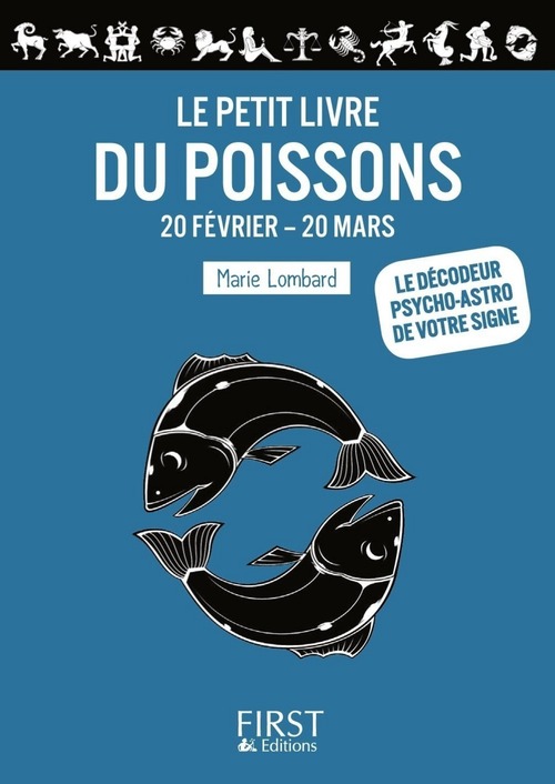 Couverture ebook de Petit Livre du - Poisson, de Marie Lombard