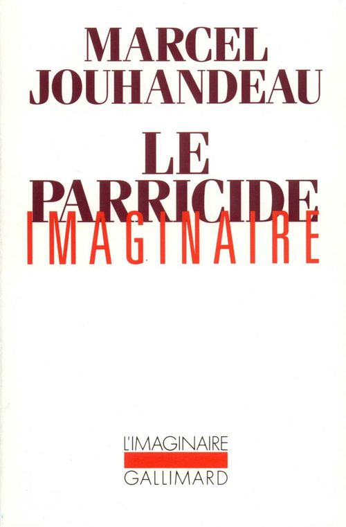 ebook cover of Le Parricide imaginaire, by Marcel Jouhandeau
