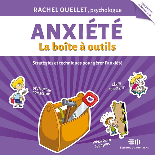 audiobook cover of Anxiété - La boîte à outils, by Ariane Hébert