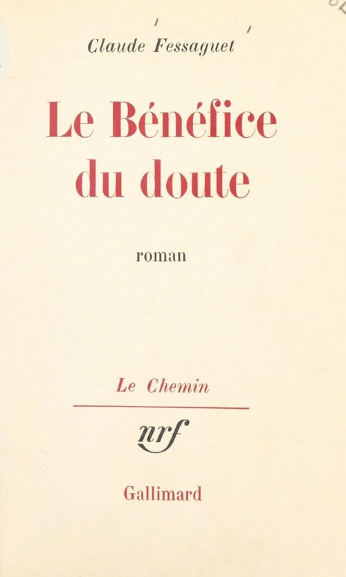 ebook cover of Le bénéfice du doute, by Claude Fessaguet