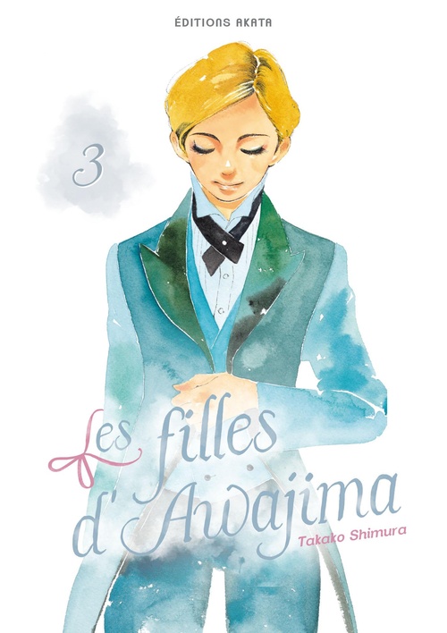 Couverture ebook de Les filles d'Awajima - Tome 3, de Takako Shimura