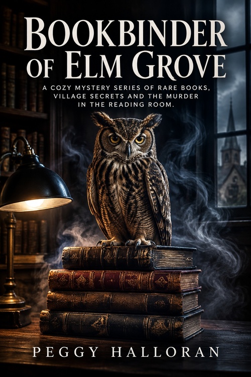Couverture ebook de Bookbinder of Elm Grove, de Peggy Halloran