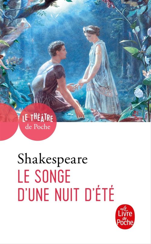 Couverture ebook de Le Songe d'une nuit d'été, de William Shakespeare