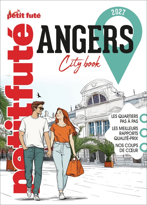 Couverture ebook de Guide Angers 2027 Petit Futé, de Dominique Auzias, Jean-Paul Labourdette