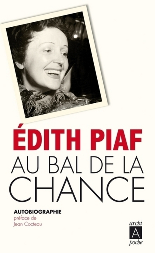ebook cover of Au bal de la chance, by Édith Piaf