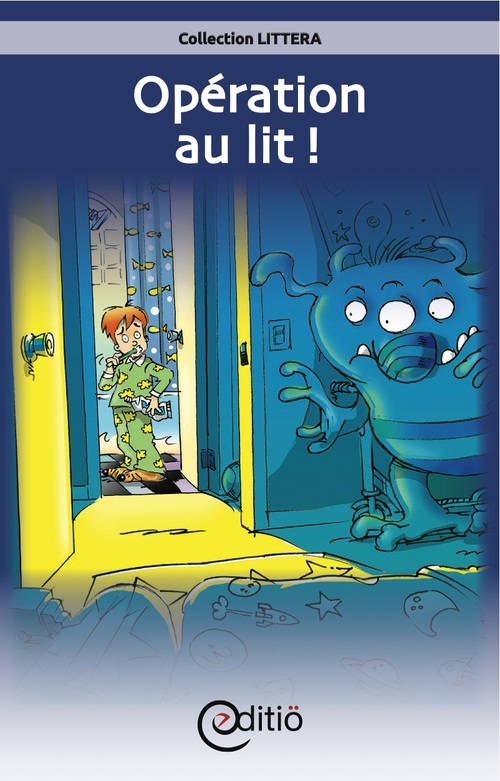 Couverture ebook de Opération au lit!, de Tomy Pageau