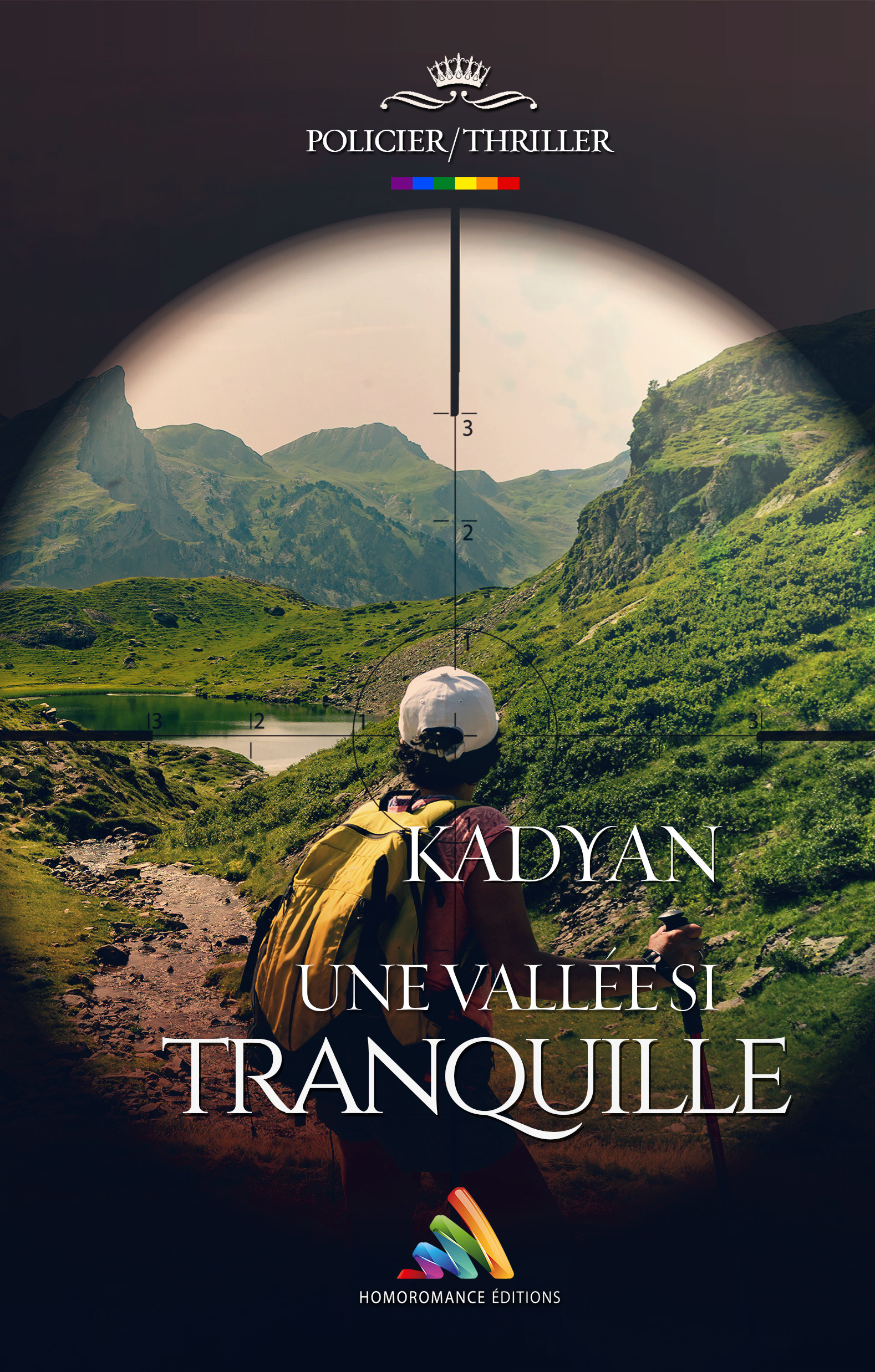 ebook cover of Une vallée si tranquille | Roman lesbien, livre lesbien, by Kadyan