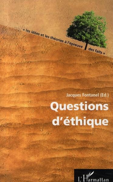 Couverture ebook de Questions d'éthique, de Jacques Fontanel