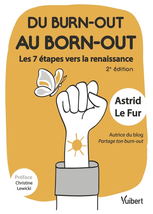 Couverture ebook de Du burn-out au born-out : les 7 étapes vers la renaissance, de Astrid Le Fur