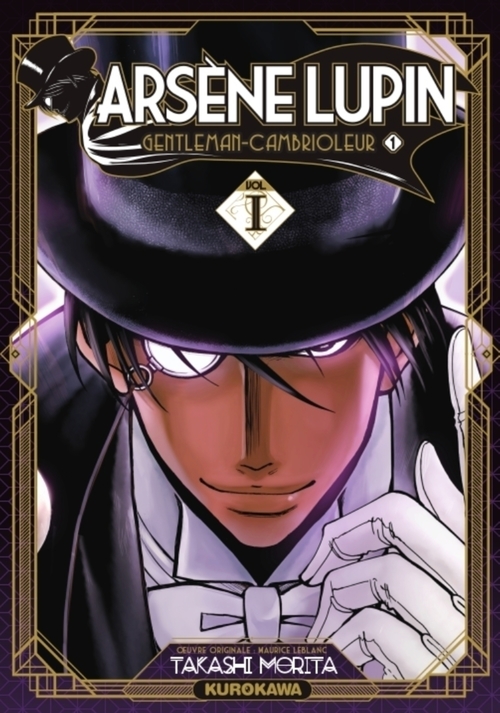 Couverture ebook de Arsène Lupin - Tome 01, de Maurice Leblanc