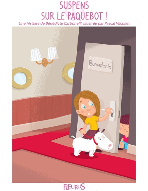ebook cover of Suspens sur le paquebot !, by Bénédicte Carboneill, Pascal Vilcollet