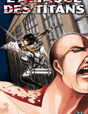 Couverture ebook de L'Attaque des Titans T02, de Hajime Isayama