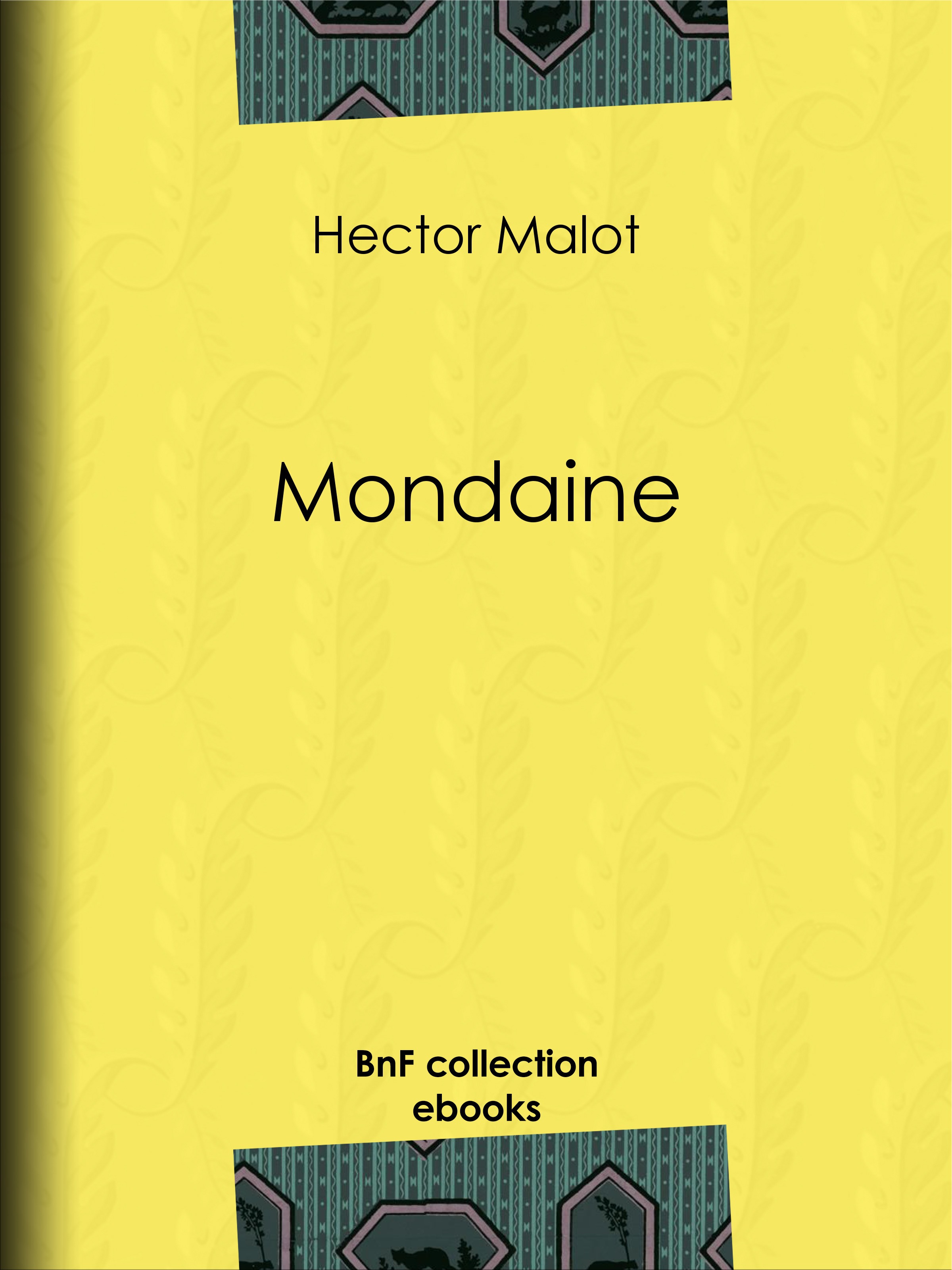 ebook cover of Mondaine, by Hector Malot