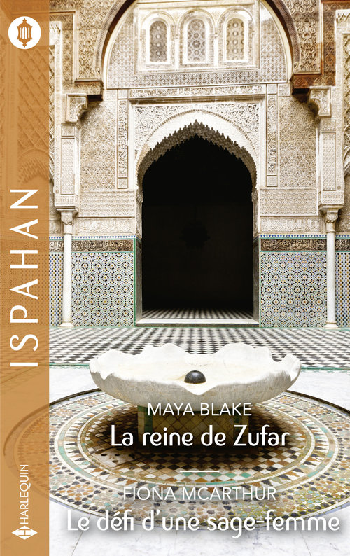 Couverture ebook de La reine de Zufar - Le défi d'une sage-femme, de Fiona Mcarthur, Maya Blake