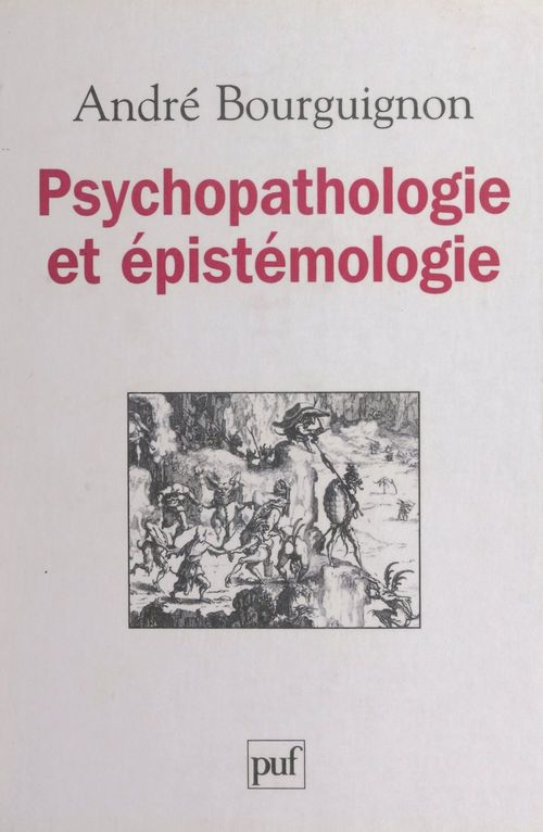 Couverture ebook de Psychopathologie et épistémologie, de André Bourguignon