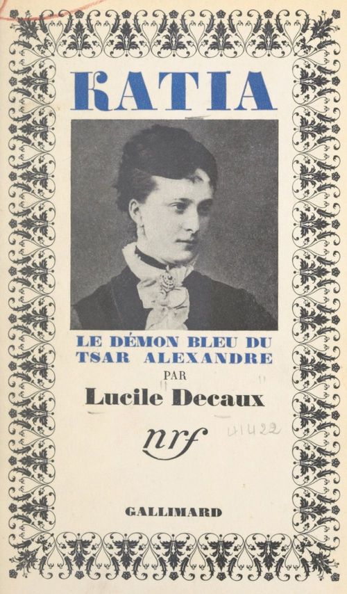 ebook cover of Katia, by Lucile Decaux