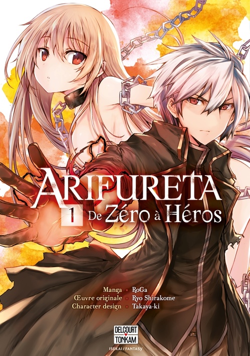 Couverture ebook de Arifureta - De zéro à héros T01, de Takayaki