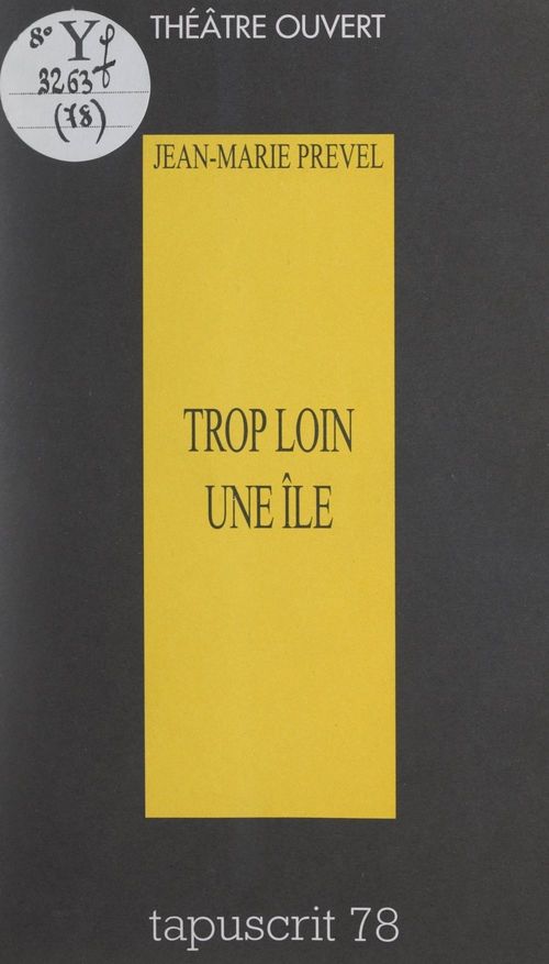 Couverture ebook de Trop loin, une île, de Jean-Marie Prével