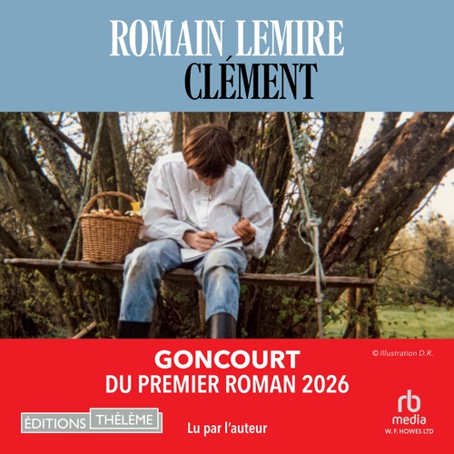 Couverture audiobook de Clément - Goncourt du premier roman, de Romain Lemire