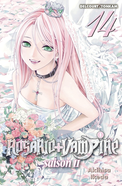 Couverture ebook de Rosario + Vampire saison II T14, de Akihisa Ikeda